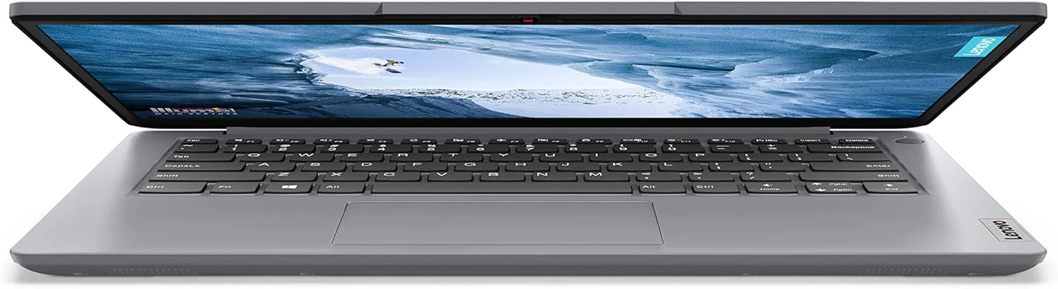 لپ تاپ لنوو - 2022 - IdeaPad 1i - لپ تاپ برای مرور اینترنت - پردازنده Intel Core i3 - صفحه نمایش 14.0 اینچی HD - حافظه 4 گیگابایتی - حافظه ذخیره سازی 128 گیگابایتی - ویندوز 11 در حالت S