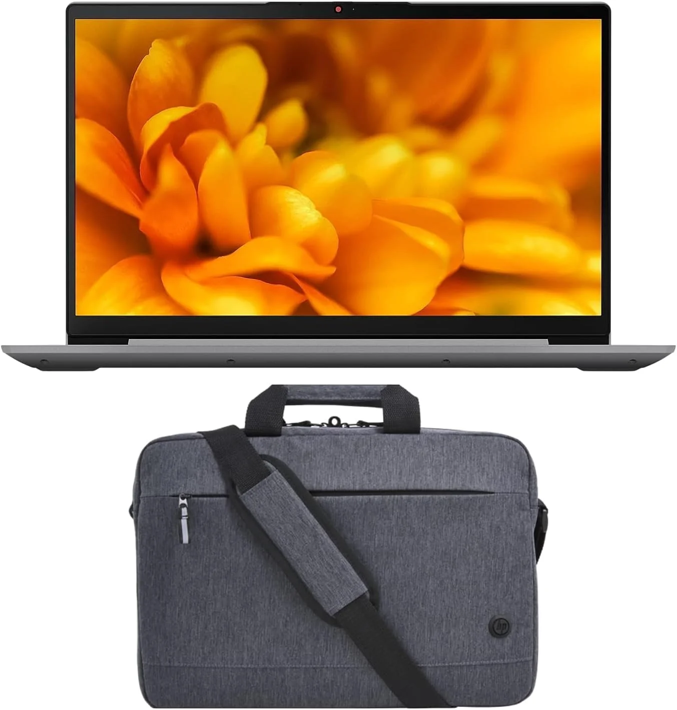 لپ تاپ 15.6 اینچی لنوو Ideapad 3 15ITL6 با صفحه نمایش FHD IPS، پردازنده Intel Core i7-1165G7، رم 20 گیگابایت DDR4، حافظه SSD NVMe M.2 یک ترابایتی، گرافیک Intel Iris Xe، ویندوز 11 به همراه کیف لپ تاپ رایگان Lenovo T210 (خاکستری قطبی)