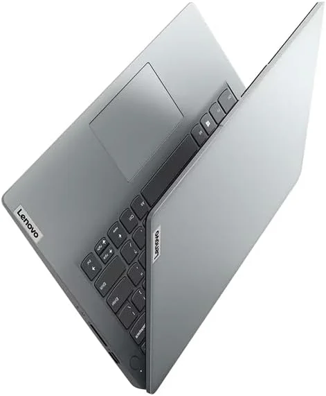 لپ تاپ باریک لنوو IdeaPad 1 15IAU7، نمایشگر 15.6 اینچی FHD، پردازنده Intel Core i5-1235U، رم 8 گیگابایتی، حافظه SSD 512 گیگابایتی، گرافیک Iris Xe، ویندوز 11، انگلیسی-عربی، خاکستری ابری - [82QD00CNAX]