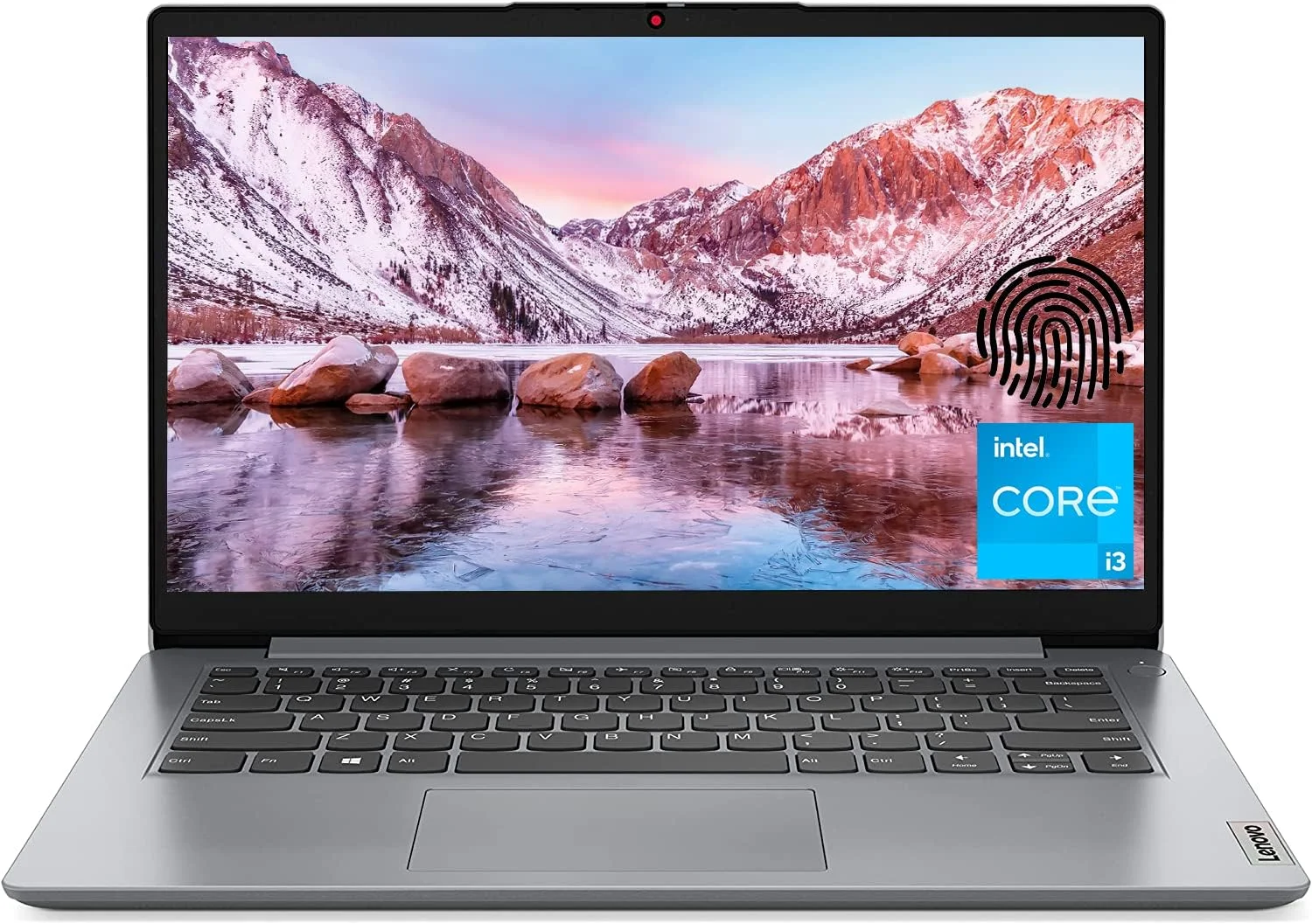 لپ تاپ 14 اینچی لنوو IdeaPad 1 HD مناسب دانشجویان، پردازنده Intel Core i3-1215U (6 هسته، تا 4.4 گیگاهرتز)، 20 گیگابایت رم DDR4، 1 ترابایت NVMe SSD، حسگر اثر انگشت، WiFi 6، وب کم، Type-A&C، HDMI، ویندوز 11 S