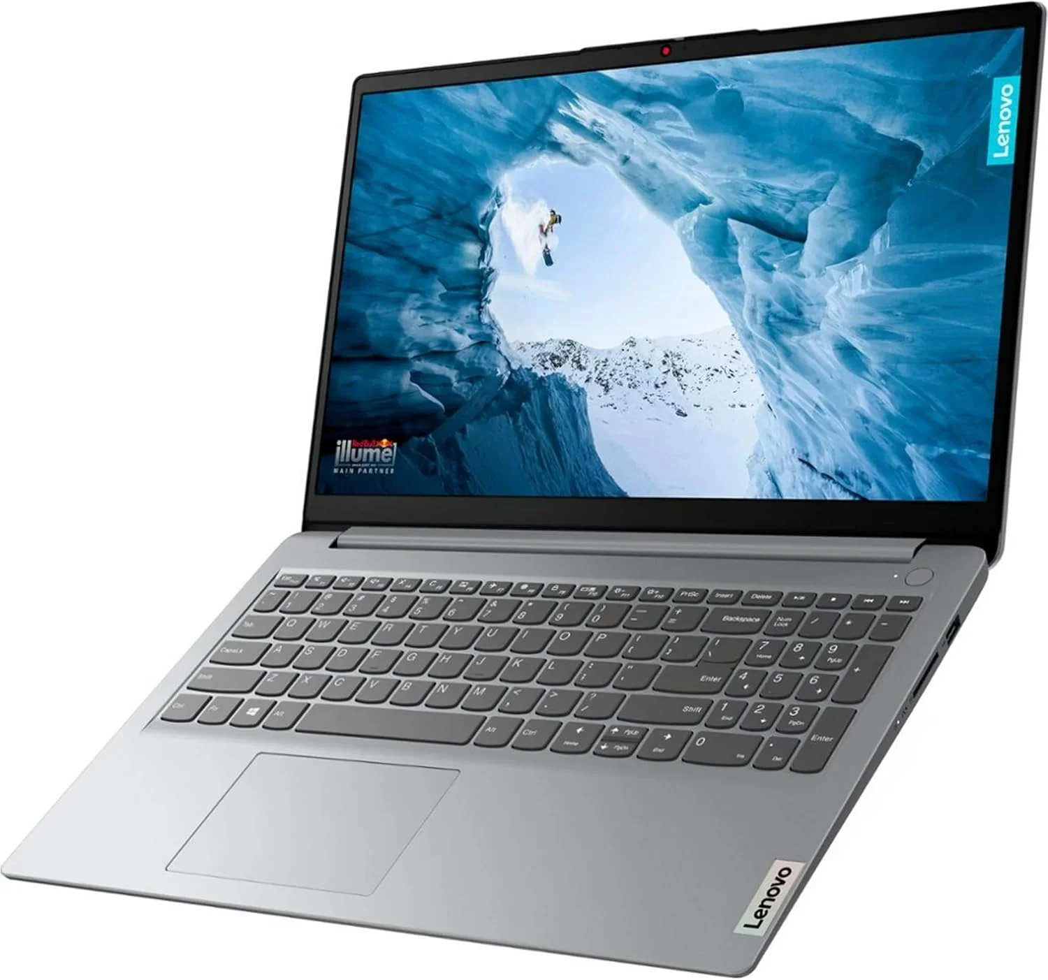 لپ تاپ Lenovo Ideapad 1i، صفحه نمایش لمسی 15.6 اینچی FHD، پردازنده Core i3-1215U، رم 8 گیگابایتی، SSD 256 گیگابایتی، گرافیک Iris Xe - خاکستری ابری + پارچه تمیز کننده لپ تاپ Lenovo Ideapad 1i، صفحه نمایش لمسی 15.6 اینچی FHD، پردازنده Core i3-1215U، رم 8 گیگابایتی، SSD 256 گیگابایتی، گرافیک Iris Xe - خاکستری ابری + پارچه تمیز کننده