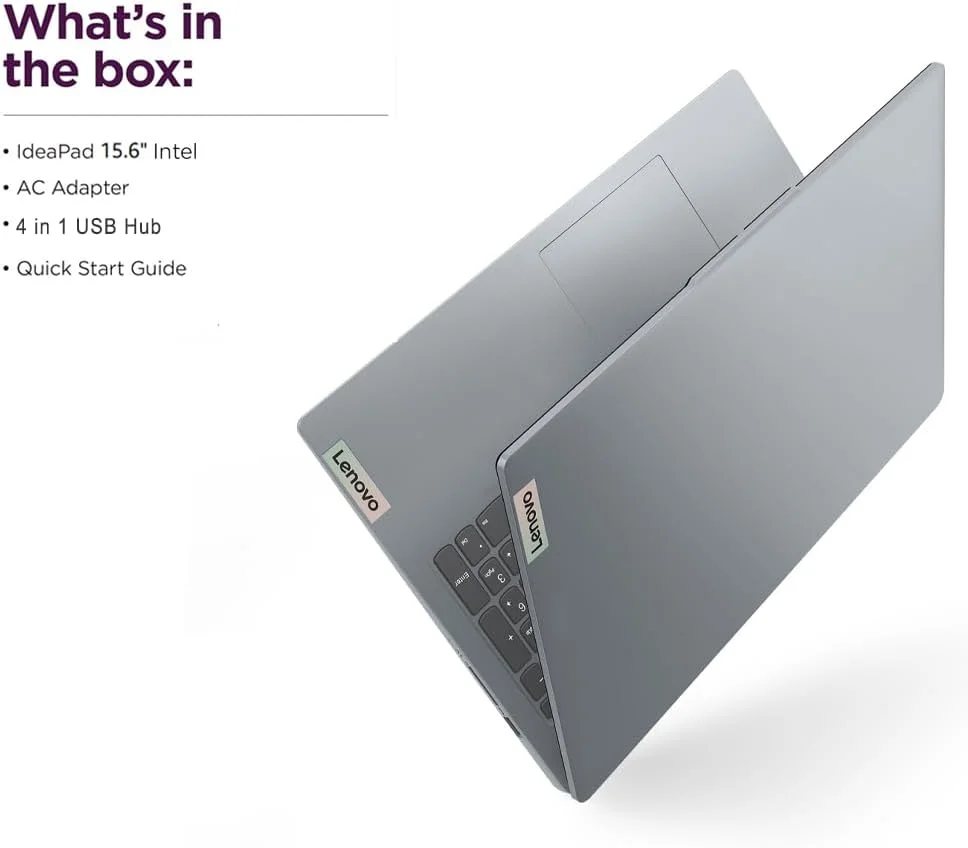 لپ تاپ لنوو IdeaPad 3 3i (صفحه نمایش لمسی 15.6 اینچی FHD، پردازنده Intel Core i5-1155G7، رم 16 گیگابایتی، SSD 512 گیگابایتی) حاشیه باریک، وب کم، عمر باتری طولانی 12 ساعته، Wi-Fi 6، IST SD، Win 11 Pro، مناسب برای کسب و کار و خانه، آبی تیره لپ تاپ لنوو IdeaPad 3 3i (صفحه نمایش لمسی 15.6 اینچی FHD، پردازنده Intel Core i5-1155G7، رم 16 گیگابایتی، SSD 512 گیگابایتی) حاشیه باریک، وب کم، عمر باتری طولانی 12 ساعته، Wi-Fi 6، IST SD، Win 11 Pro، مناسب برای کسب و کار و خانه، آبی تیره