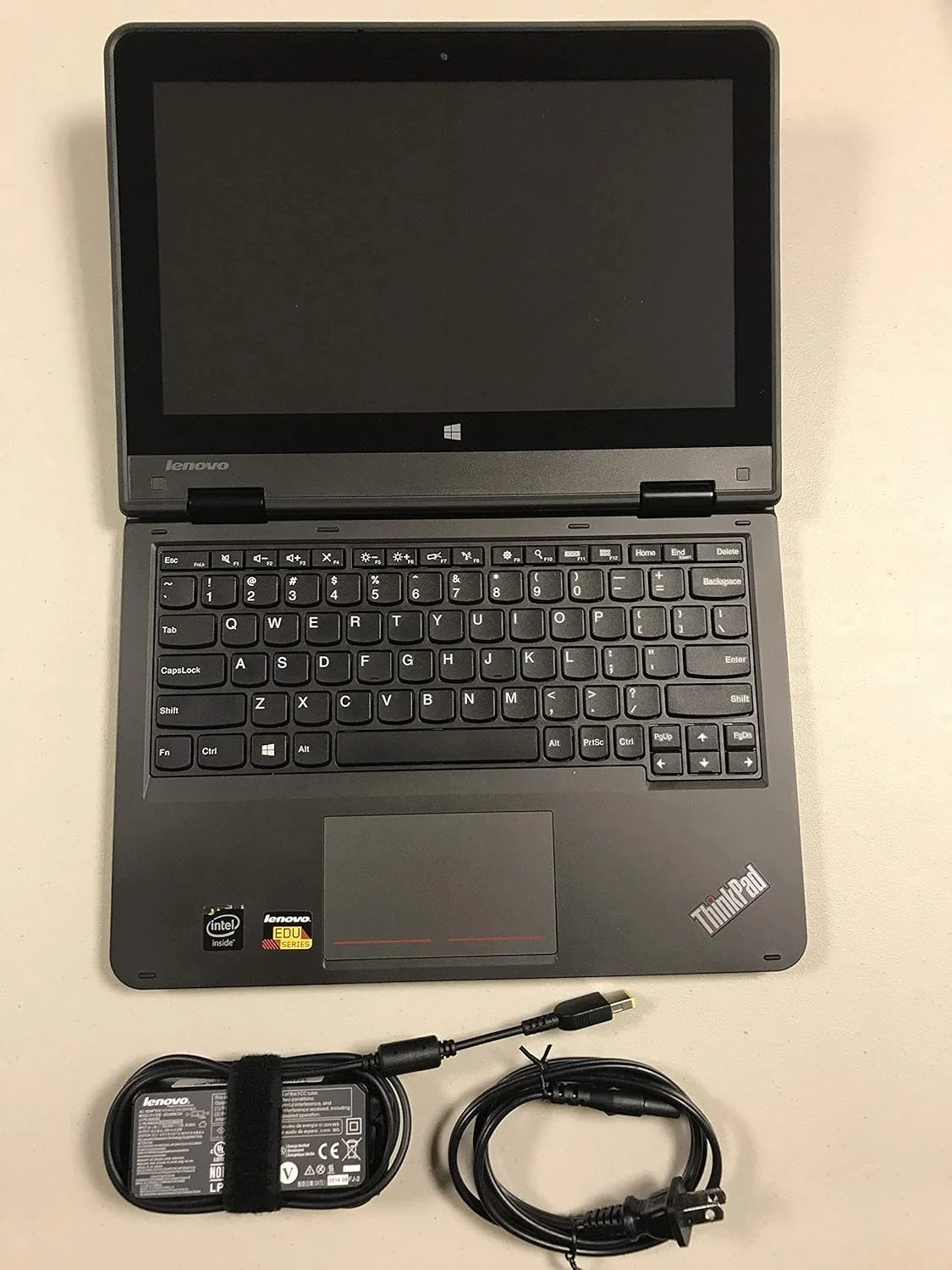 لپ تاپ تجاری لنوو ThinkPad 11E (بازسازی شده) | پردازنده اینتل سلرون | 4 گیگابایت رم | 128 گیگابایت SSD | صفحه نمایش 11.6 اینچی | ویندوز 10 حرفه ای