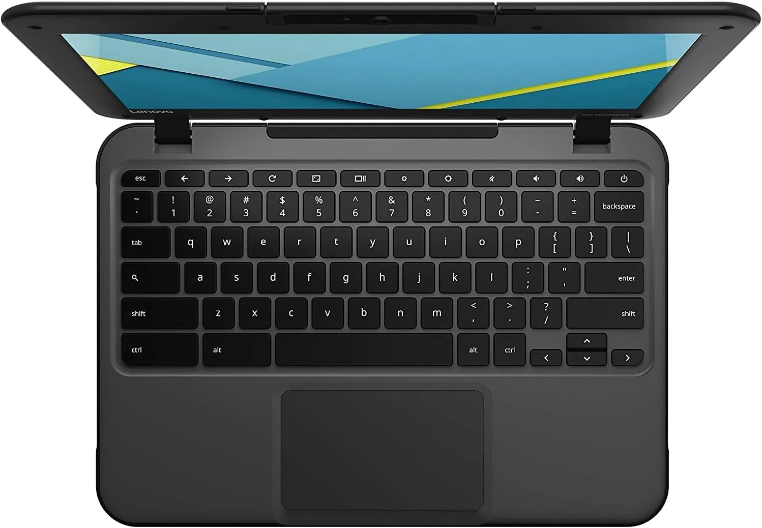 لپ تاپ Chromebook N21 لنوو (بازسازی شده)، پردازنده Intel Celeron N Series، رم 2 گیگابایتی DDR3، هارد دیسک 16 گیگابایتی SATA، صفحه نمایش 11.6 اینچی، سیستم عامل CHROME