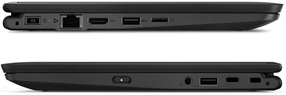 لپ تاپ Chromebook ThinkPad 11e لنوو (بازسازی شده)، پردازنده Intel Celeron N Series، رم 4 گیگابایتی DDR3، هارد دیسک 16 گیگابایتی SATA، صفحه نمایش 11.6 اینچی، سیستم عامل CHROME