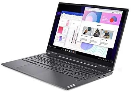 لپ تاپ 15.6 اینچی لنوو یوگا خاکستری تخته سنگی، پردازنده Intel i5-1135G7، رم 8 گیگابایت، حافظه SSD 256 گیگابایت، گرافیک Intel Iris Xe لپ تاپ 15.6 اینچی لنوو یوگا خاکستری تخته سنگی، پردازنده Intel i5-1135G7، رم 8 گیگابایت، حافظه SSD 256 گیگابایت، گرافیک Intel Iris Xe