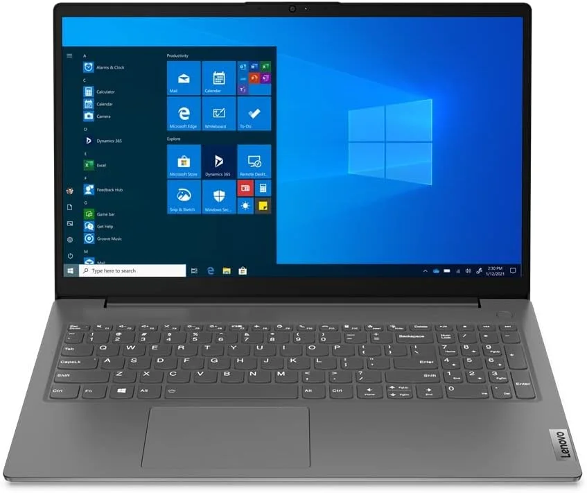 جدیدترین لپ تاپ Lenovo V15 G3 IAP مدل 2023، پردازنده نسل دوازدهم Intel Core i3-1215U | رم 12 گیگابایتی DDR4 | حافظه SSD NVMe M.2 256 گیگابایتی | گرافیک Intel UHD | صفحه نمایش 15.6 اینچی FHD (1920x1080) TN 250nits ضد تابش نور | ویندوز 11