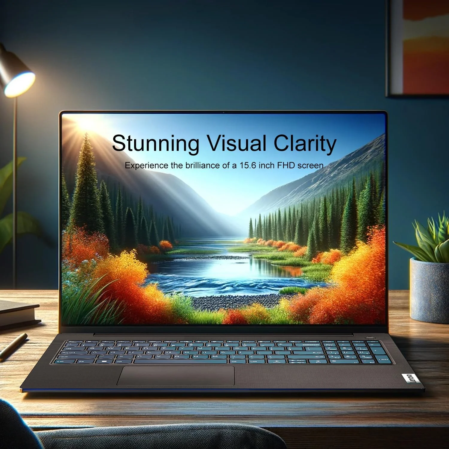لپ تاپ لنوو V15 Gen 4، صفحه نمایش 15.6 اینچی FHD، پردازنده AMD Ryzen 3 7320U، عمر باتری طولانی، RJ-45، USB-C، HDMI، همراه با بسته نرم افزاری WOWPC، ویندوز 11 پرو (16 گیگابایت رم | 2 ترابایت PCIe SSD)