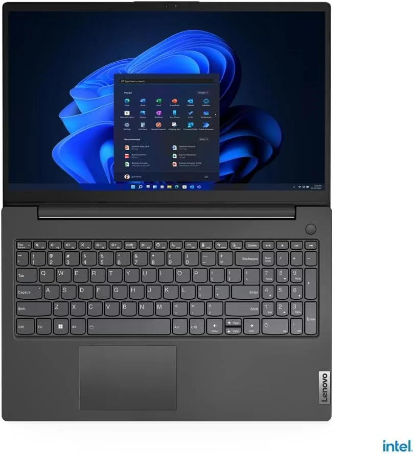 لپ تاپ لنوو V15 G4، پردازنده Intel Core i5 13420H نسل سیزدهم، 8 گیگابایت رم، 512 گیگابایت SSD، صفحه نمایش 15.6 اینچی FHD، گرافیک یکپارچه، DOS، مشکی (ارتقا یافته)