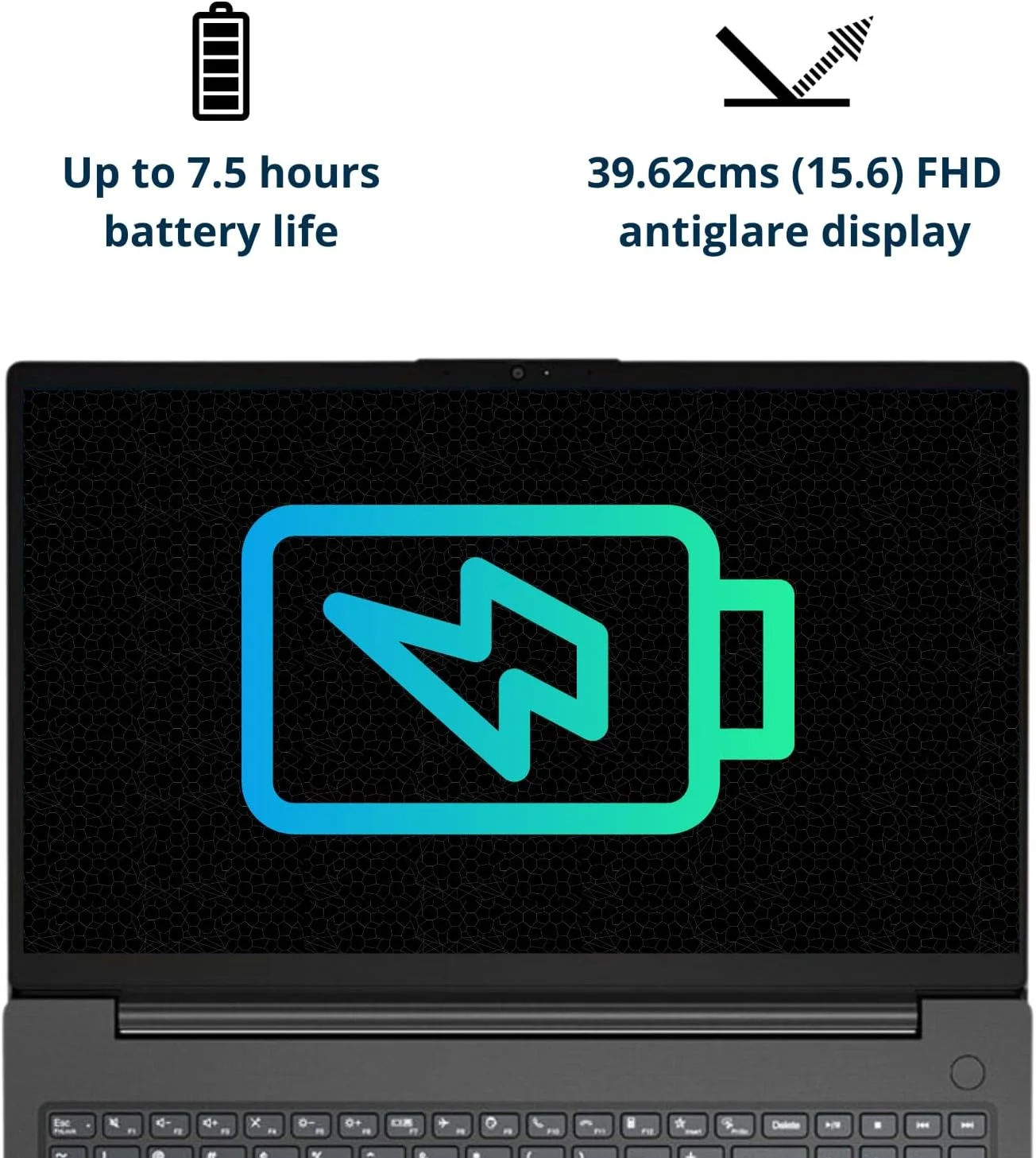لپ تاپ لنوو V15، صفحه نمایش 15.6 اینچی FHD، پردازنده شش هسته ای AMD Ryzen 5 5500U (بهتر از Intel i7-1065G7)، رم 40 گیگابایتی، SSD 1 ترابایتی، HDMI، RJ45، صفحه کلید عددی، Wi-Fi، ویندوز 11 پرو، مشکی
