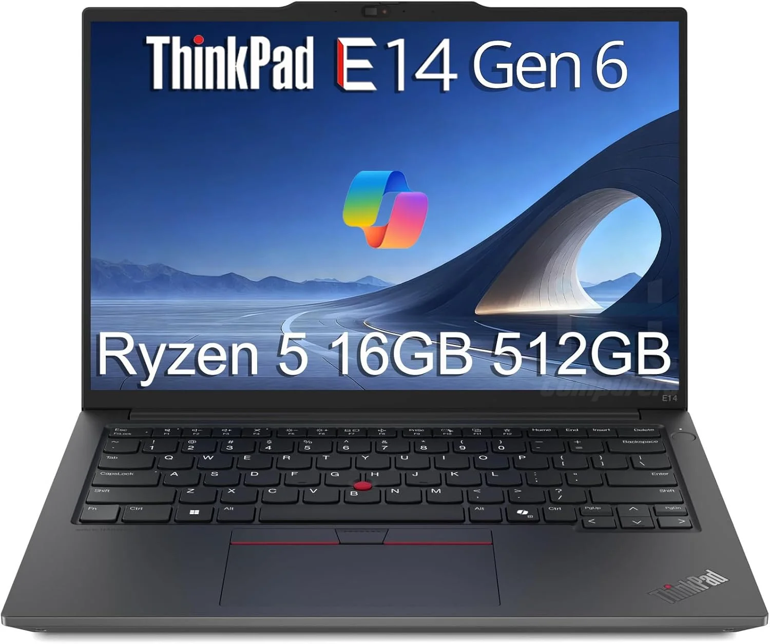 لپ تاپ تجاری لنوو ThinkPad T14 Gen 2 با صفحه نمایش لمسی 14 اینچی FHD (رم 16 گیگابایتی، SSD 512 گیگابایتی، AMD 6-Core Ryzen 5 Pro 5650U (بهتر از i7-1165G7))، نور پس زمینه، اثر انگشت، وب کم، 3 سال گارانتی، ویندوز 10 / ویندوز 11 پرو، مشکی