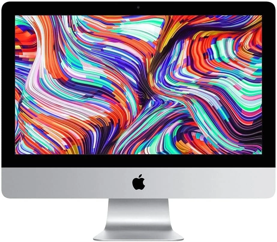 اپل iMac MMQA2 (21.5 اینچ، پردازنده 2.3GHz دو هسته ای Intel Core i5، رم 8 گیگابایت، هارد 1 ترابایت) - نقره ای (آخرین مدل) (بازسازی شده)