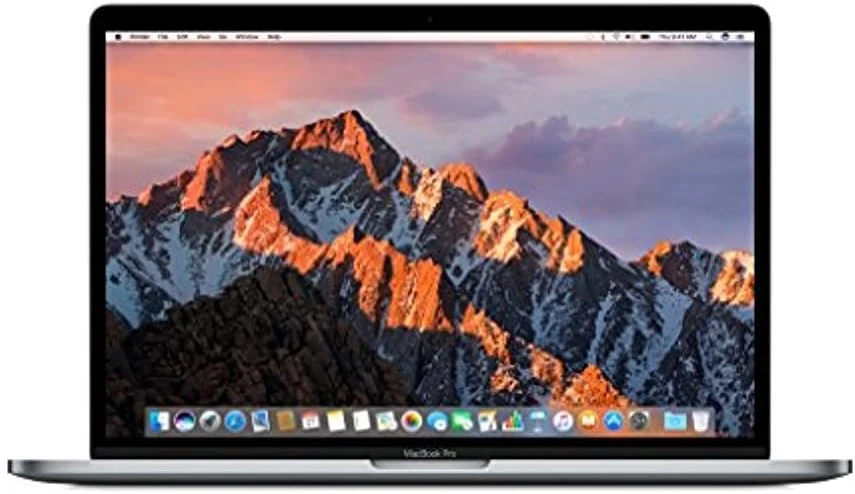 اپل MacBook Pro (بازسازی شده). لپ تاپ تجاری اواسط سال 2017. | پردازنده intel Quad-Core i7 نسل هفتم | 16 گیگابایت رم | 256 گیگابایت SSD | صفحه نمایش 15 اینچی FHD غیر لمسی | خاکستری فضایی