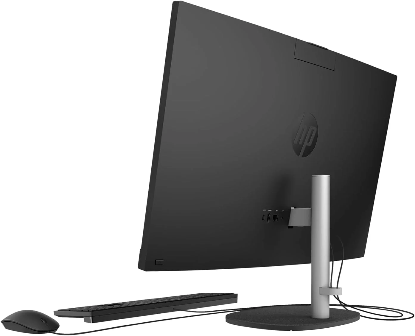 کامپیوتر همه کاره HP Business 27 اینچی با پردازنده نسل سیزدهم i7، صفحه نمایش FHD، رم 32 گیگابایتی، حافظه SSD 1 ترابایتی، دوربین IR، پورت RJ-45، Wi-Fi 6، کیبورد و ماوس سیمی، ویندوز 11 پرو، مشکی، به همراه بسته SSD اکسترنال 512 گیگابایتی Adata