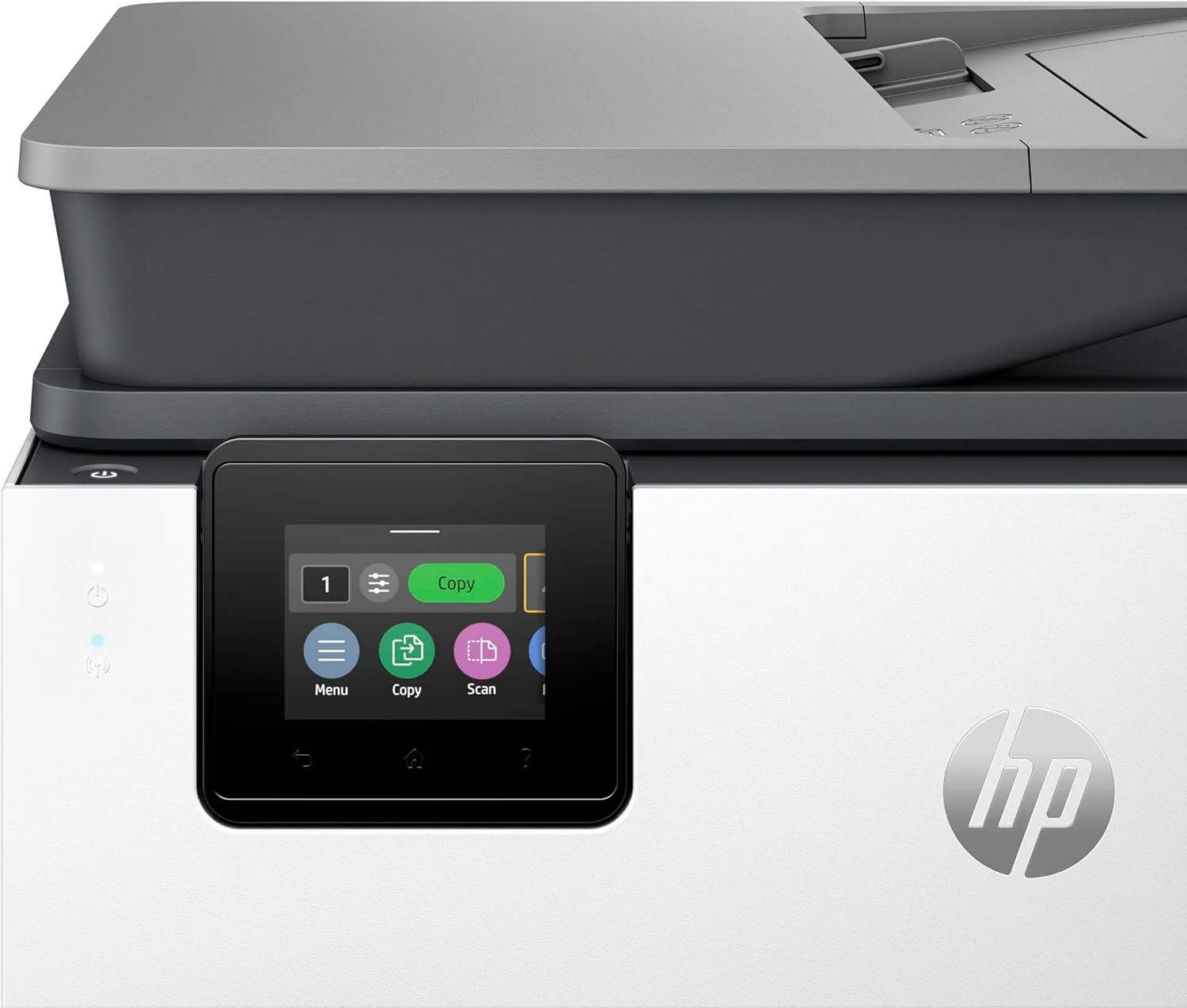 پرینتر چندکاره HP OfficeJet Pro 9120 - بی‌سیم، تغذیه خودکار اسناد، چاپ دورو، اسکن دورو، اسکن به PDF/ایمیل، صفحه لمسی