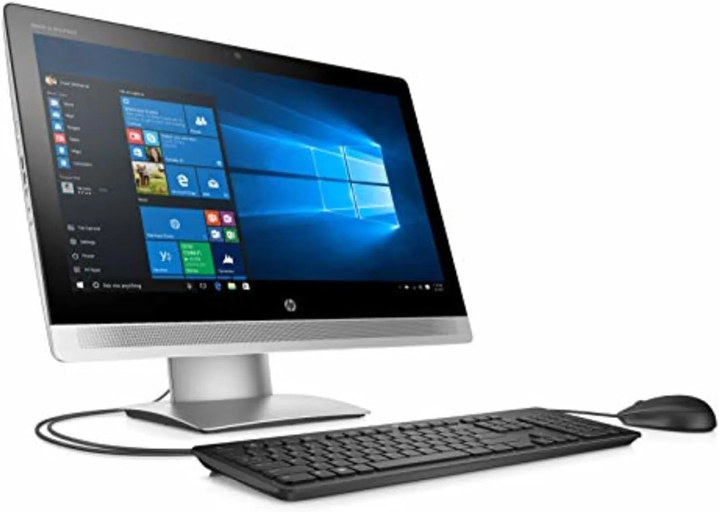 کامپیوتر همه کاره HP EliteOne 800 G2 (بازسازی شده) | پردازنده intel Quad-Core i5-6500 | رم 8 گیگابایت | حافظه SSD 256 گیگابایت | صفحه نمایش 23.8 اینچی غیر لمسی | ویندوز 10 پرو | مشکی