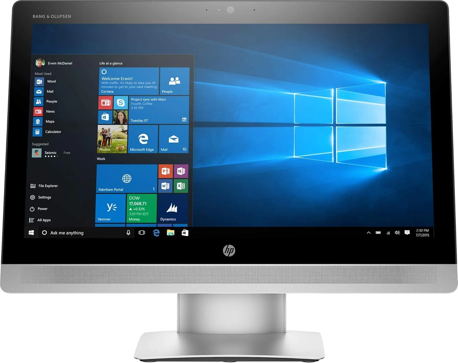 کامپیوتر همه کاره HP EliteOne 800 G2 (بازسازی شده) | پردازنده intel Quad-Core i5-6500 | رم 8 گیگابایت | حافظه SSD 256 گیگابایت | صفحه نمایش 23.8 اینچی غیر لمسی | ویندوز 10 پرو | مشکی کامپیوتر همه کاره HP EliteOne 800 G2 (بازسازی شده) | پردازنده intel Quad-Core i5-6500 | رم 8 گیگابایت | حافظه SSD 256 گیگابایت | صفحه نمایش 23.8 اینچی غیر لمسی | ویندوز 10 پرو | مشکی