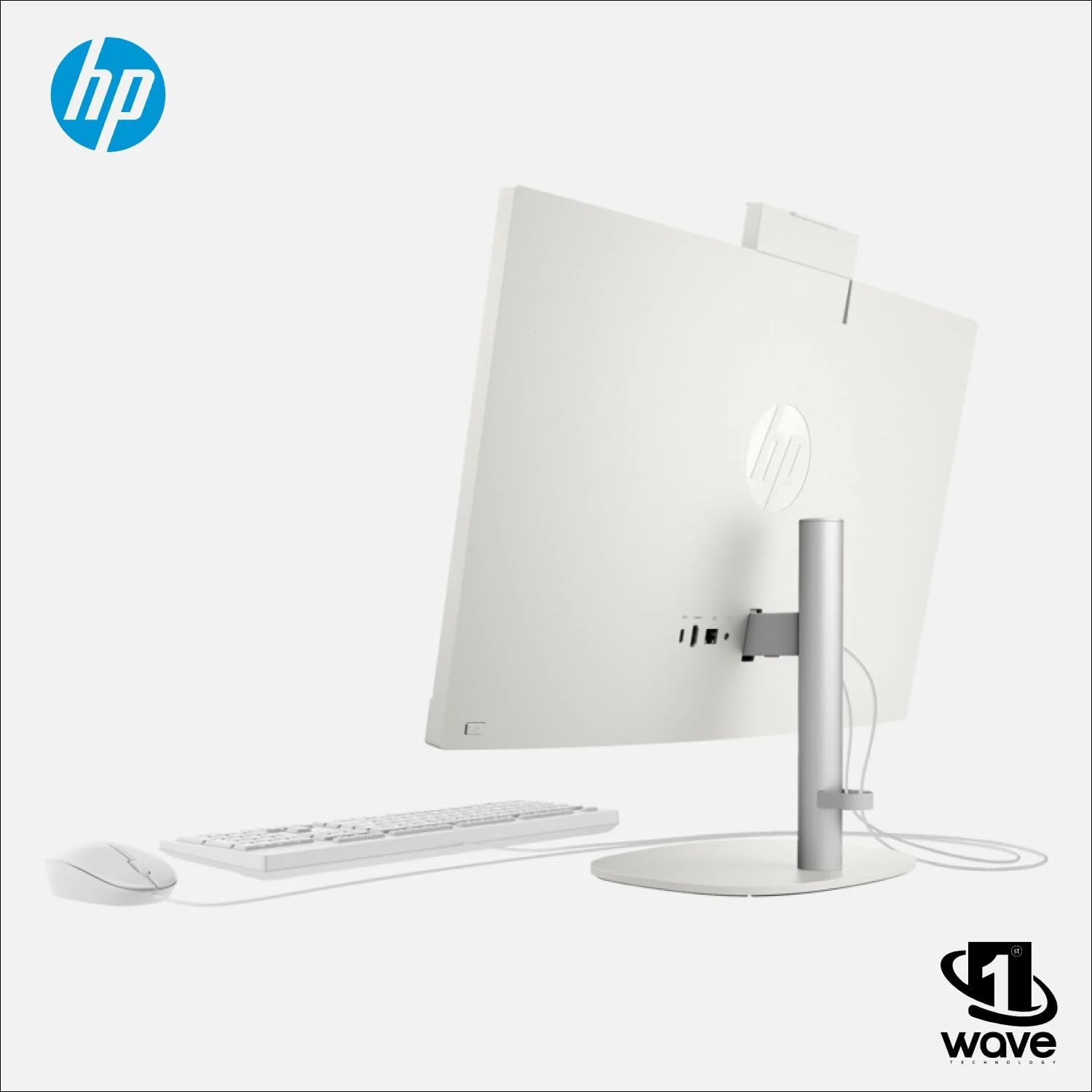 کامپیوتر همه کاره HP مدل PRO ONE 240 G10 – صفحه نمایش 23.8 اینچ، پردازنده نسل سیزدهم Intel i5-1335U، ویندوز 11 پرو (شامل پایه هدست Wave 1 + کیبورد سیمی + ماوس + آنتی ویروس + پد ماوس) سفید (32 گیگابایت رم - 512 گیگابایت SSD)