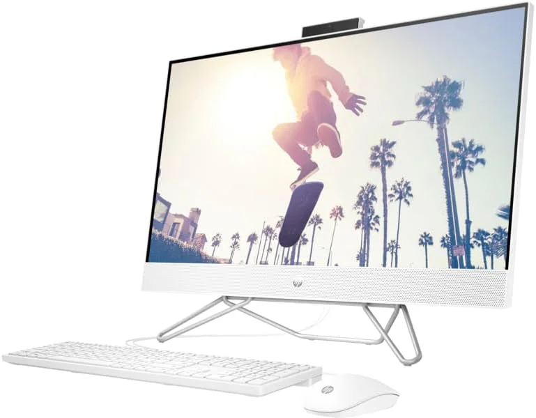 جدیدترین کامپیوتر رومیزی آل این وان 27 اینچی HP مدل 2023، پردازنده نسل دوازدهم Intel Core i7-1255U | رم 16 گیگابایتی DDR4 | اس اس دی 1 ترابایتی NVMe | گرافیک Intel Iris Xe | صفحه نمایش لمسی 27 اینچی FHD | ویندوز 11 پرو (سفید ستاره ای) جدیدترین کامپیوتر رومیزی آل این وان 27 اینچی HP مدل 2023، پردازنده نسل دوازدهم Intel Core i7-1255U | رم 16 گیگابایتی DDR4 | اس اس دی 1 ترابایتی NVMe | گرافیک Intel Iris Xe | صفحه نمایش لمسی 27 اینچی FHD | ویندوز 11 پرو (سفید ستاره ای)