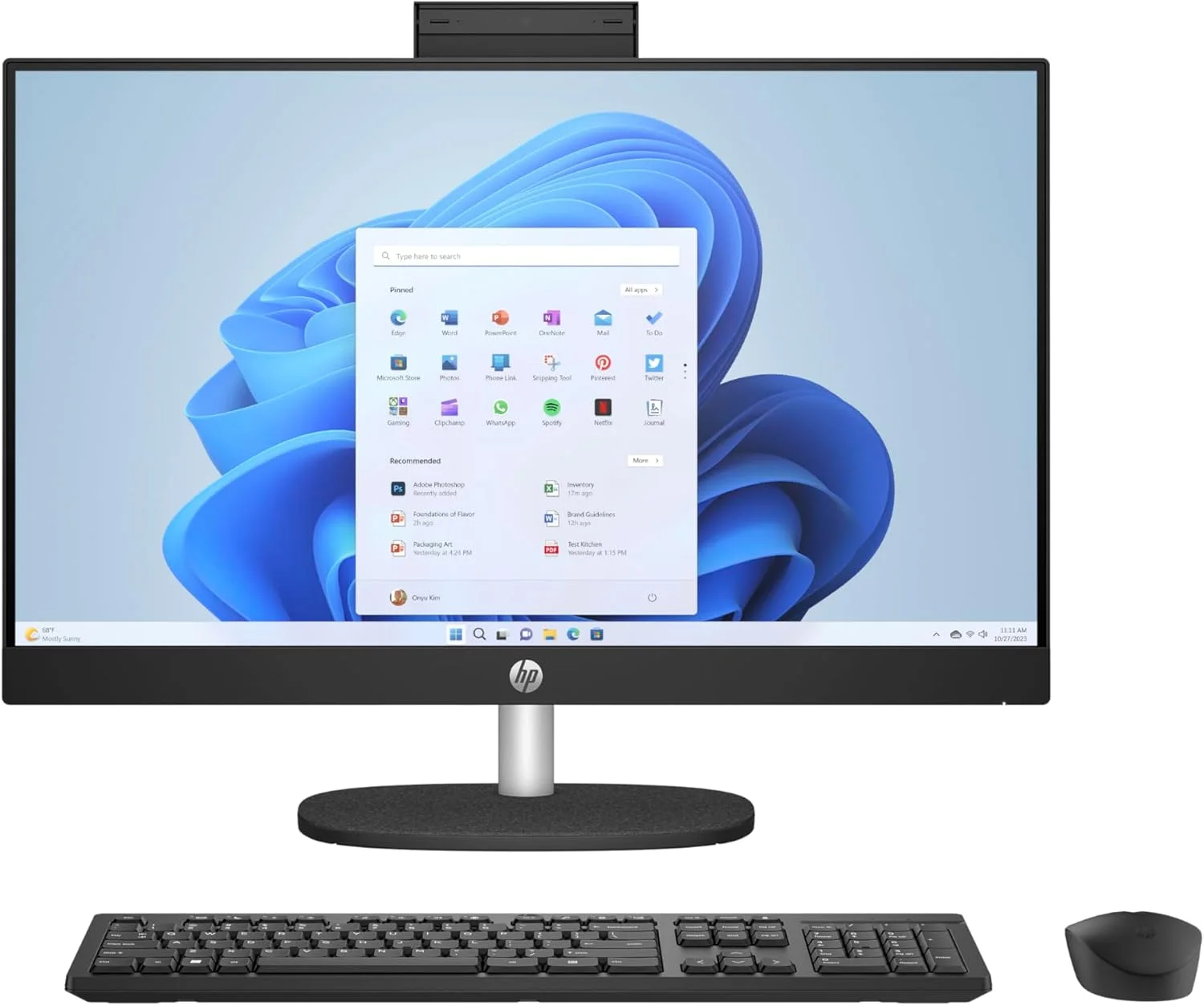 کامپیوتر همه کاره HP 24-cr0017ne، صفحه نمایش 23.8 اینچی FHD، پردازنده نسل سیزدهم Intel® Core™ i3، رم 4 گیگابایتی، SSD 256 گیگابایتی، گرافیک Intel® UHD، ویندوز 11 هوم، مشکی جت - 9P5R9EA کامپیوتر همه کاره HP 24-cr0017ne، صفحه نمایش 23.8 اینچی FHD، پردازنده نسل سیزدهم Intel® Core™ i3، رم 4 گیگابایتی، SSD 256 گیگابایتی، گرافیک Intel® UHD، ویندوز 11 هوم، مشکی جت - 9P5R9EA