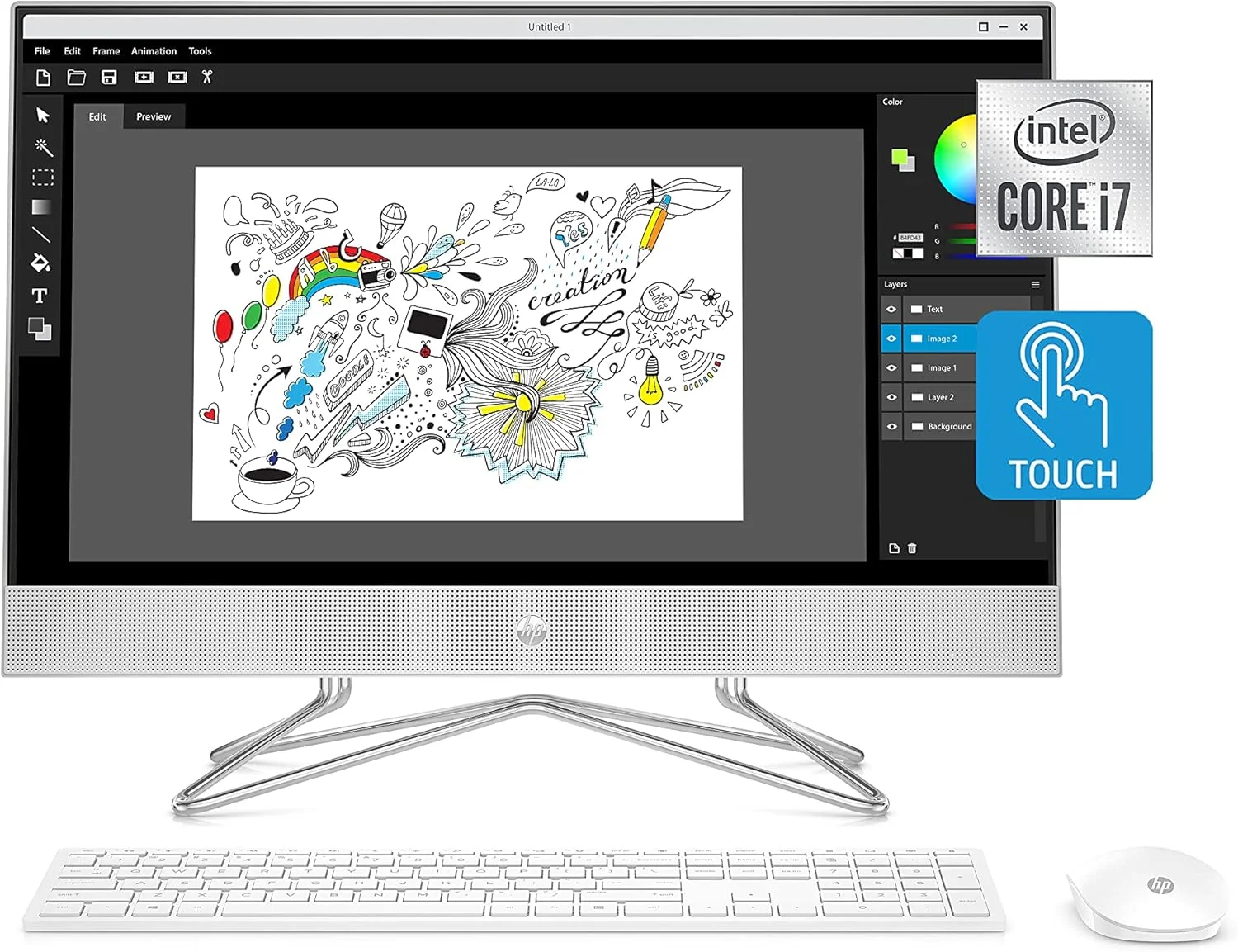 کامپیوتر رومیزی لمسی 24 اینچی آل این وان HP، پردازنده Intel Core i7-1065G7، رم 16 گیگابایتی، SSD 512 گیگابایتی، ویندوز 10 هوم (24-dp0180، نقره ای) کامپیوتر رومیزی لمسی 24 اینچی آل این وان HP، پردازنده Intel Core i7-1065G7، رم 16 گیگابایتی، SSD 512 گیگابایتی، ویندوز 10 هوم (24-dp0180، نقره ای)