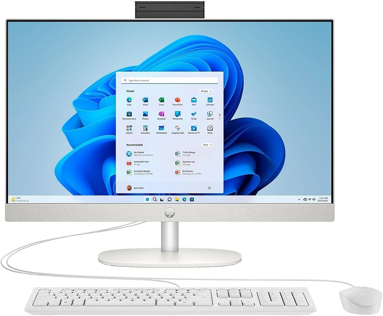 کامپیوتر رومیزی همه کاره HP با صفحه نمایش 23.8 اینچی FHD IPS - پردازنده نسل سیزدهم Intel Core i5-1335U - کارت گرافیک Intel Iris Xe - رم 16 گیگابایتی DDR4 - حافظه SSD NVMe 1 ترابایتی - کیبورد و ماوس سفید - ویندوز 11 - سفید صدفی کامپیوتر رومیزی همه کاره HP با صفحه نمایش 23.8 اینچی FHD IPS - پردازنده نسل سیزدهم Intel Core i5-1335U - کارت گرافیک Intel Iris Xe - رم 16 گیگابایتی DDR4 - حافظه SSD NVMe 1 ترابایتی - کیبورد و ماوس سفید - ویندوز 11 - سفید صدفی