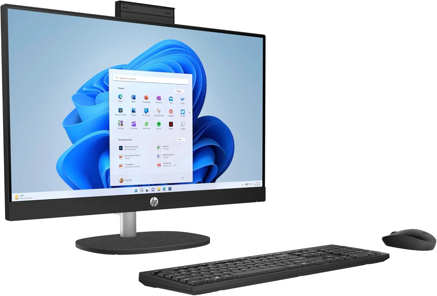 کامپیوتر همه کاره HP 24-cr0018ne، صفحه نمایش 23.8 اینچی FHD، پردازنده نسل سیزدهم Intel® Core™ i5، رم 8 گیگابایتی، SSD 512 گیگابایتی، گرافیک Intel® Iris® Xe، ویندوز 11 هوم، مشکی جت - 9C9G9EA کامپیوتر همه کاره HP 24-cr0018ne، صفحه نمایش 23.8 اینچی FHD، پردازنده نسل سیزدهم Intel® Core™ i5، رم 8 گیگابایتی، SSD 512 گیگابایتی، گرافیک Intel® Iris® Xe، ویندوز 11 هوم، مشکی جت - 9C9G9EA