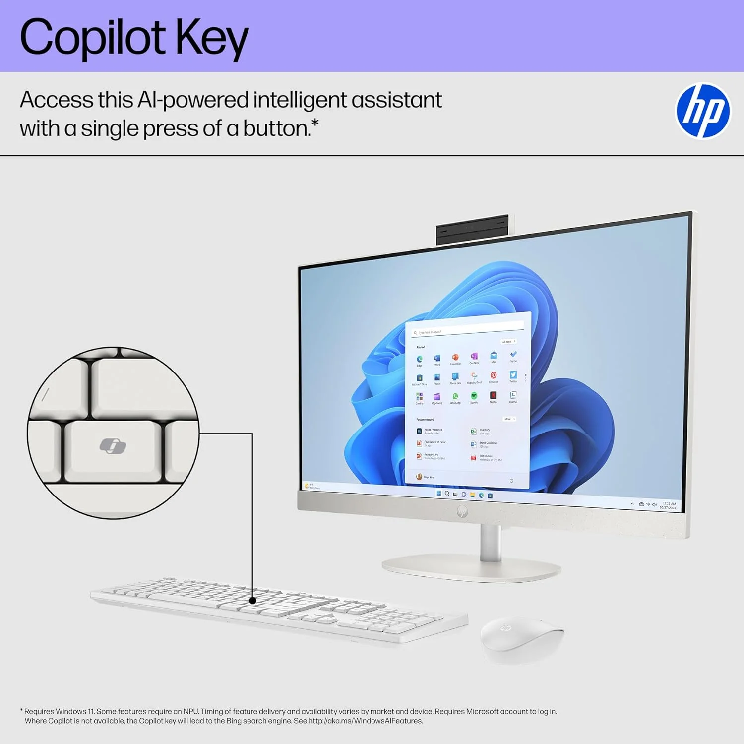 کامپیوتر رومیزی آل این وان 27 اینچی HP، صفحه لمسی FHD، AMD Ryzen 7 7730U، رم 16 گیگابایتی، SSD 512 گیگابایتی، گرافیک AMD Radeon، ویندوز 11 هوم، سفید صدفی، 27-cr0260 (2025) کامپیوتر رومیزی آل این وان 27 اینچی HP، صفحه لمسی FHD، AMD Ryzen 7 7730U، رم 16 گیگابایتی، SSD 512 گیگابایتی، گرافیک AMD Radeon، ویندوز 11 هوم، سفید صدفی، 27-cr0260 (2025)