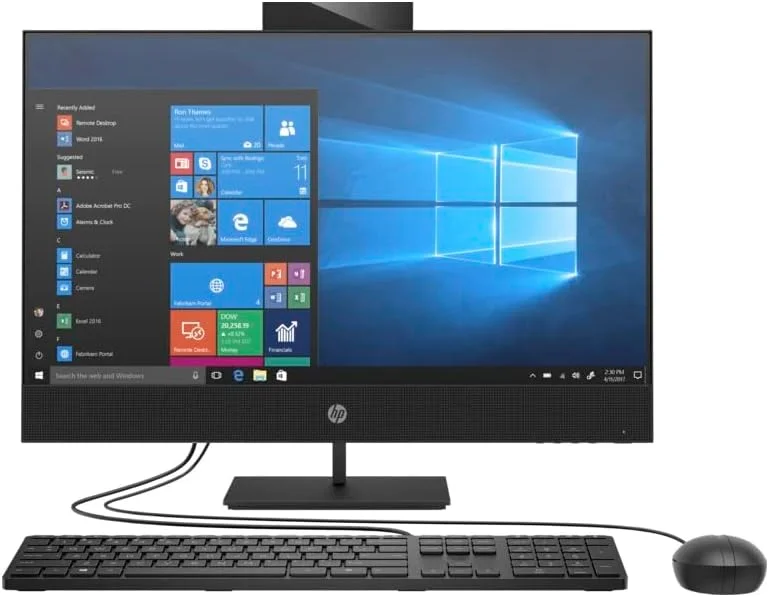 کامپیوتر همه کاره 24 اینچی HP ProOne 440 G6، پردازنده نسل دهم Intel Core i5-10500T | 16 گیگابایت رم DDR4 | 1 ترابایت NVMe SSD | کارت گرافیک Intel® UHD Graphics 630 | صفحه نمایش 23.8 اینچی FHD | ویندوز 11 پرو (مشکی) کامپیوتر همه کاره 24 اینچی HP ProOne 440 G6، پردازنده نسل دهم Intel Core i5-10500T | 16 گیگابایت رم DDR4 | 1 ترابایت NVMe SSD | کارت گرافیک Intel® UHD Graphics 630 | صفحه نمایش 23.8 اینچی FHD | ویندوز 11 پرو (مشکی)