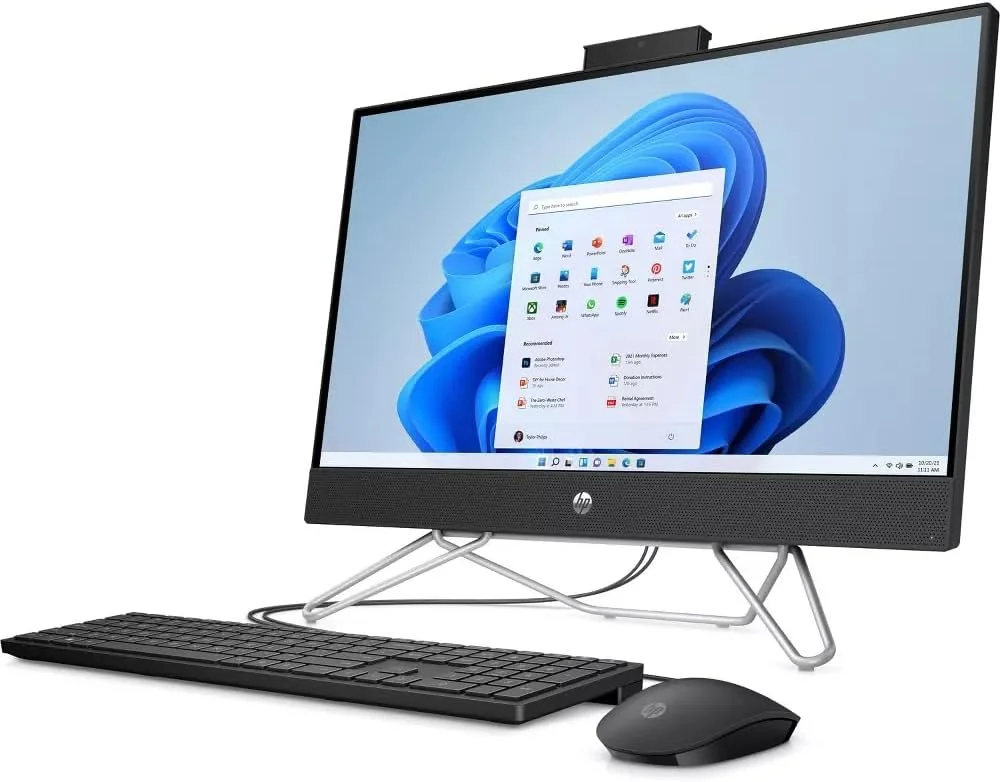کامپیوتر همه کاره HP AIO-24-CB1066، مدل 2023، صفحه نمایش 23.8 اینچی IPS با رزولوشن 1920 x 1080، پردازنده Intel Core i7-1255U 10 هسته ای، گرافیک Intel Iris Xe، رم 16 گیگابایتی DDR4، حافظه SSD 512 گیگابایتی + هارد دیسک 1 ترابایتی، ویندوز 10 پرو، Wi-Fi، بلوتوث، دوربین، مشکی کامپیوتر همه کاره HP AIO-24-CB1066، مدل 2023، صفحه نمایش 23.8 اینچی IPS با رزولوشن 1920 x 1080، پردازنده Intel Core i7-1255U 10 هسته ای، گرافیک Intel Iris Xe، رم 16 گیگابایتی DDR4، حافظه SSD 512 گیگابایتی + هارد دیسک 1 ترابایتی، ویندوز 10 پرو، Wi-Fi، بلوتوث، دوربین، مشکی