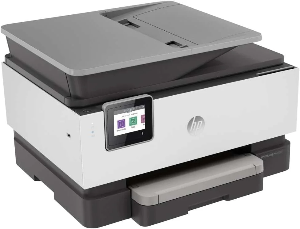 پرینتر چندکاره جوهرافشان بی‌سیم اچ پی Officejet Pro 9010، با Smart Tasks برای بهره‌وری هوشمندانه اداری (3UK83B)