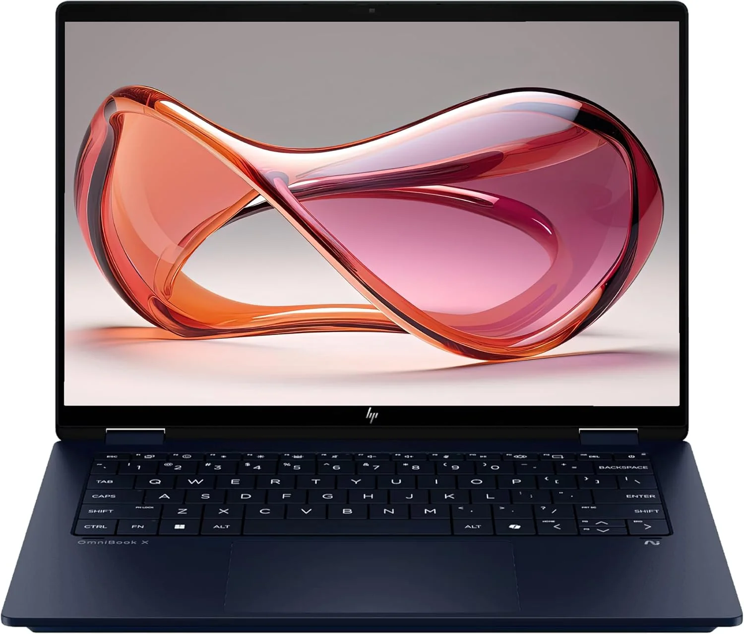 لپ تاپ 2 در 1 HP OmniBook X Flip Copilot+، پردازنده Intel Ultra 7-256V، رم 16 گیگابایتی LPDDR5x، حافظه SSD 1 ترابایتی PCIe، صفحه نمایش لمسی 14 اینچی 2K (1920x1200)، کارت گرافیک Intel Arc 140V، کیبورد با نور پس زمینه، ویندوز 11 پرو، آبی اتمسفری لپ تاپ 2 در 1 HP OmniBook X Flip Copilot+، پردازنده Intel Ultra 7-256V، رم 16 گیگابایتی LPDDR5x، حافظه SSD 1 ترابایتی PCIe، صفحه نمایش لمسی 14 اینچی 2K (1920x1200)، کارت گرافیک Intel Arc 140V، کیبورد با نور پس زمینه، ویندوز 11 پرو، آبی اتمسفری