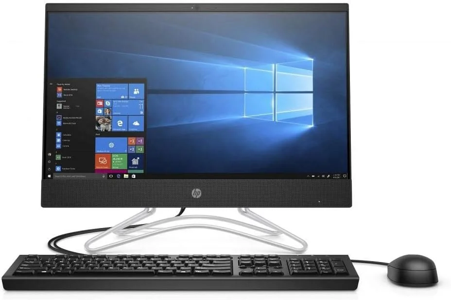 کامپیوتر همه کاره HP مدل All-in-One 200 G3 i5-8250U به همراه مانیتور، کیبورد و ماوس (3.4 گیگاهرتز، 4 گیگابایت رم DDR4، 1 ترابایت هارد دیسک، 21.5 اینچ FHD)