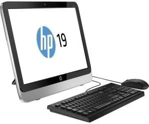 کامپیوتر همه کاره HP 19 2404 با 4 گیگابایت رم - مشکی/نقره ای