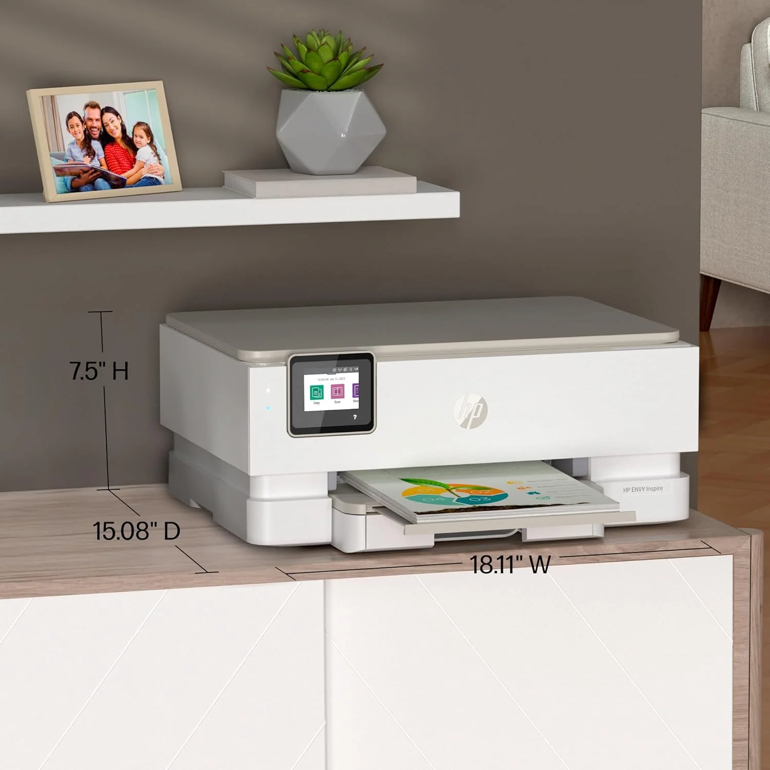 پرینتر چندکاره جوهرافشان رنگی بیسیم HP ENVY Inspire 7255e به همراه 6 ماه اشتراک رایگان Instant Ink (1W2Y9A) سفید پرینتر چندکاره جوهرافشان رنگی بیسیم HP ENVY Inspire 7255e به همراه 6 ماه اشتراک رایگان Instant Ink (1W2Y9A) سفید
