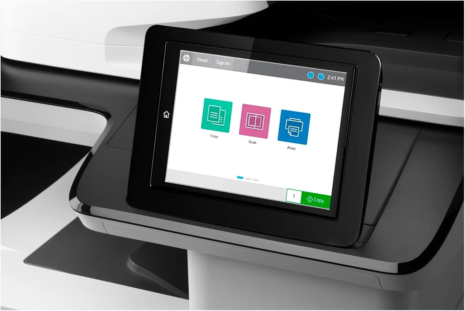 پرینتر چندکاره رنگی لیزری HP LaserJet Enterprise مدل M776dn با قابلیت چاپ دورو و JetIntelligence (T3U55A)