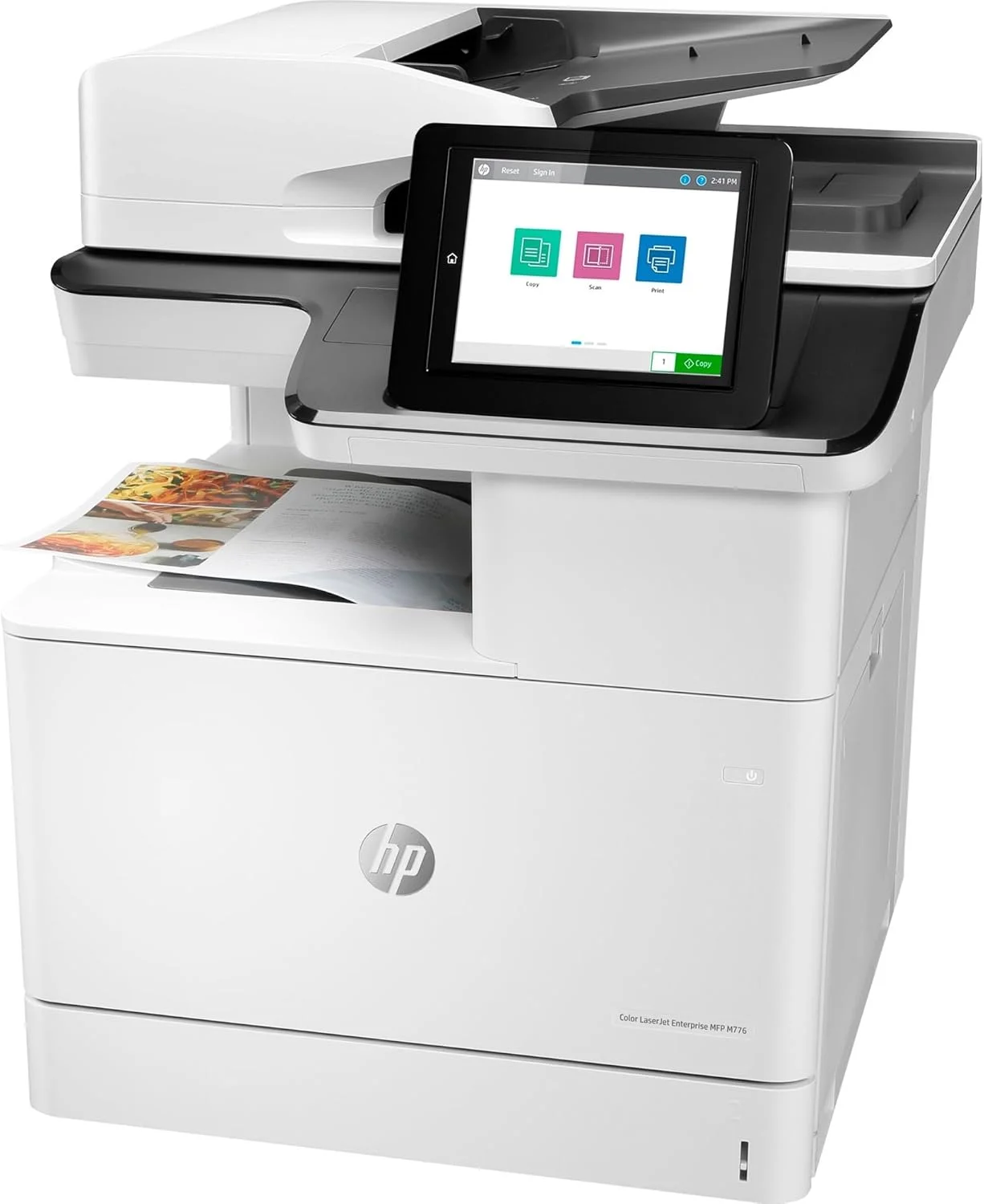 پرینتر چندکاره رنگی لیزری HP LaserJet Enterprise مدل M776dn با قابلیت چاپ دورو و JetIntelligence (T3U55A)