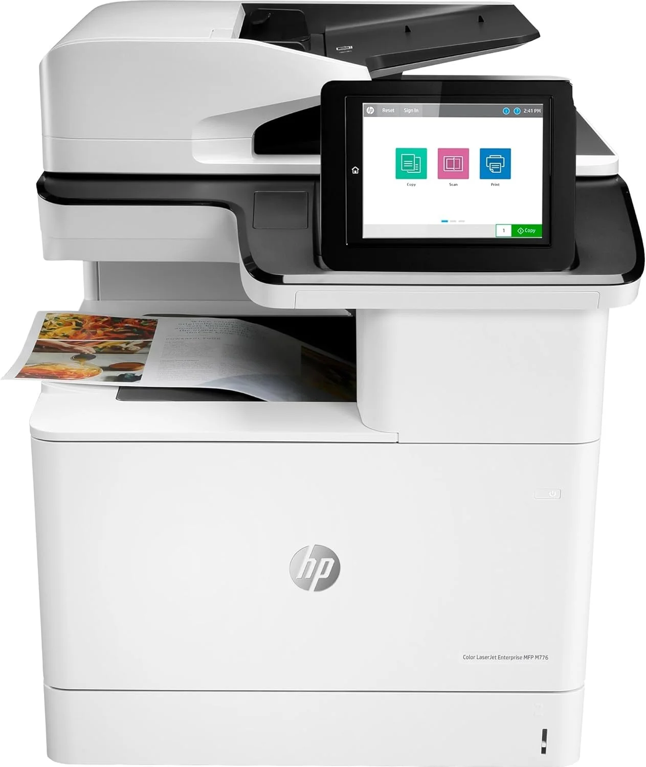 پرینتر چندکاره رنگی لیزری HP LaserJet Enterprise مدل M776dn با قابلیت چاپ دورو و JetIntelligence (T3U55A)