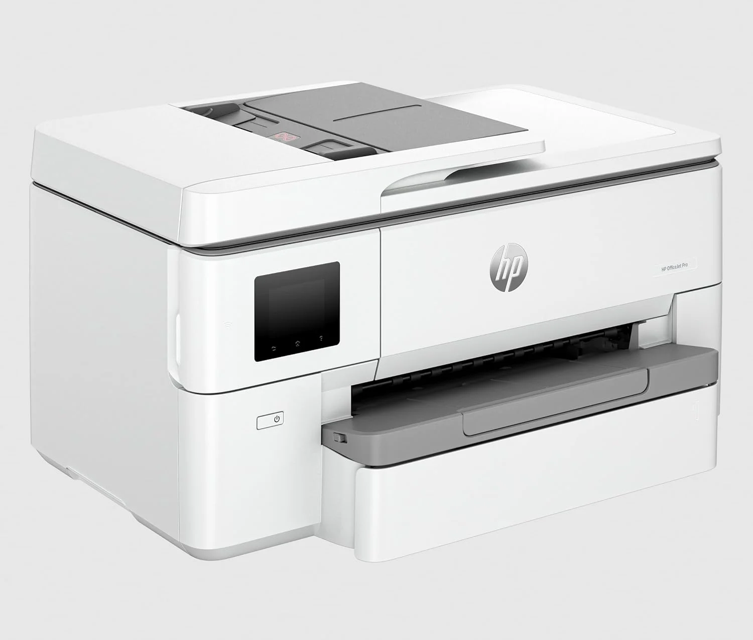 پرینتر جوهرافشان چندکاره عریض HP OfficeJet Pro 9720 - چاپ، اسکن، کپی، بی‌سیم، تغذیه خودکار اسناد، چاپ دورو خودکار، صفحه لمسی، حالت بی‌صدا؛ ظرفیت ورودی تا 250 برگ - [53N94C]
