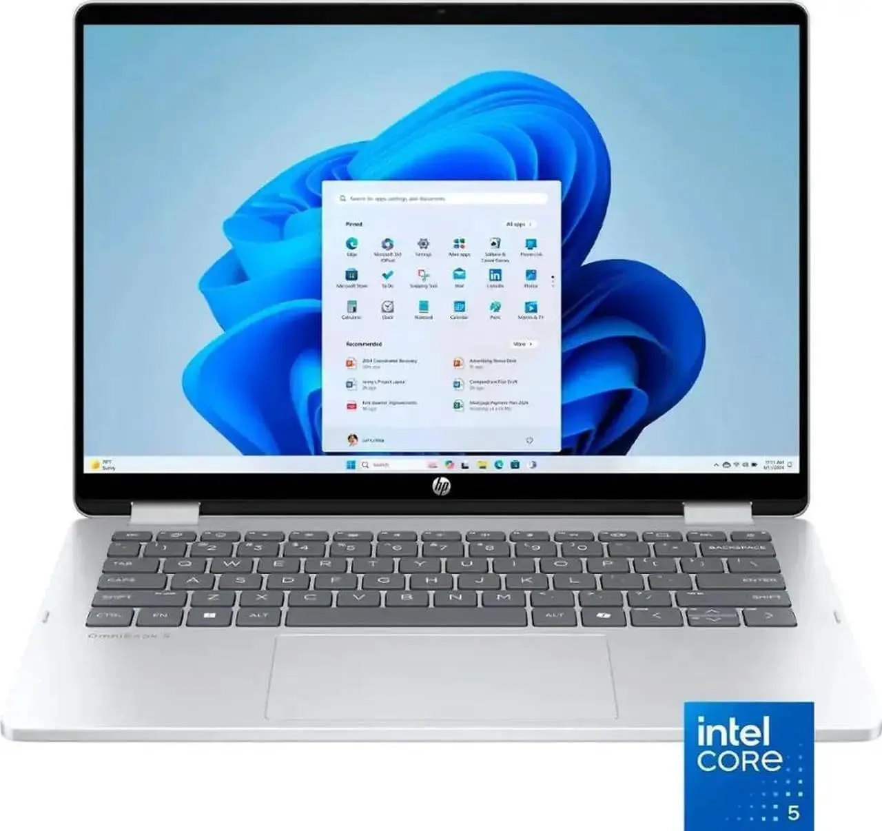 لپ تاپ 2 در 1 لمسی HP OmniBook 5 Flip با صفحه نمایش 14 اینچی Full HD+ | پردازنده Intel Core 5 120U | گرافیک Intel | Copilot | وب کم | نقره ای | 8 گیگابایت رم DDR5 | 512 گیگابایت SSD | ویندوز 11 هوم | همراه با قلم استایلوس لپ تاپ 2 در 1 لمسی HP OmniBook 5 Flip با صفحه نمایش 14 اینچی Full HD+ | پردازنده Intel Core 5 120U | گرافیک Intel | Copilot | وب کم | نقره ای | 8 گیگابایت رم DDR5 | 512 گیگابایت SSD | ویندوز 11 هوم | همراه با قلم استایلوس