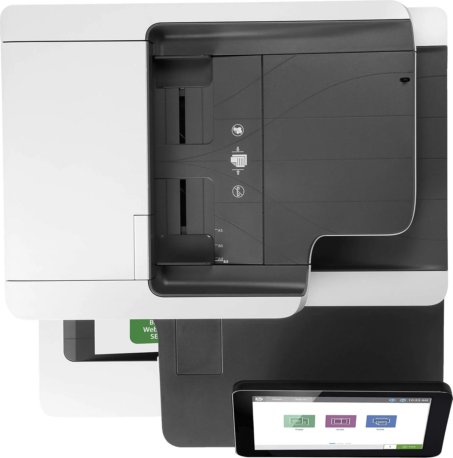 دستگاه چندکاره لیزری رنگی HP Color LaserJet Enterprise MFP M578dn (7ZU85A) با قابلیتهای پرینت، کپی، اسکن، فکس (اختیاری)، مناسب برای 5 تا 15 کاربر، ظرفیت چاپ ماهانه (A4) تا 80000 صفحه، 1 سال گارانتی دستگاه چندکاره لیزری رنگی HP Color LaserJet Enterprise MFP M578dn (7ZU85A) با قابلیتهای پرینت، کپی، اسکن، فکس (اختیاری)، مناسب برای 5 تا 15 کاربر، ظرفیت چاپ ماهانه (A4) تا 80000 صفحه، 1 سال گارانتی
