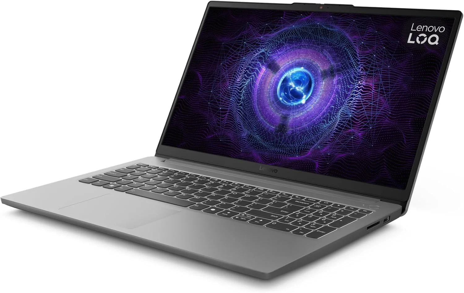 لپ تاپ گیمینگ Lenovo LOQ 15IAX9E، صفحه نمایش 15.6 اینچی FHD 144 هرتز، پردازنده Intel Core i7-12650HX، رم 16 گیگابایتی DDR5، حافظه SSD 512 گیگابایتی، کارت گرافیک NVIDIA GeForce RTX 4050 6GB، کیبورد با نور پس زمینه انگلیسی، خاکستری لونا لپ تاپ گیمینگ Lenovo LOQ 15IAX9E، صفحه نمایش 15.6 اینچی FHD 144 هرتز، پردازنده Intel Core i7-12650HX، رم 16 گیگابایتی DDR5، حافظه SSD 512 گیگابایتی، کارت گرافیک NVIDIA GeForce RTX 4050 6GB، کیبورد با نور پس زمینه انگلیسی، خاکستری لونا