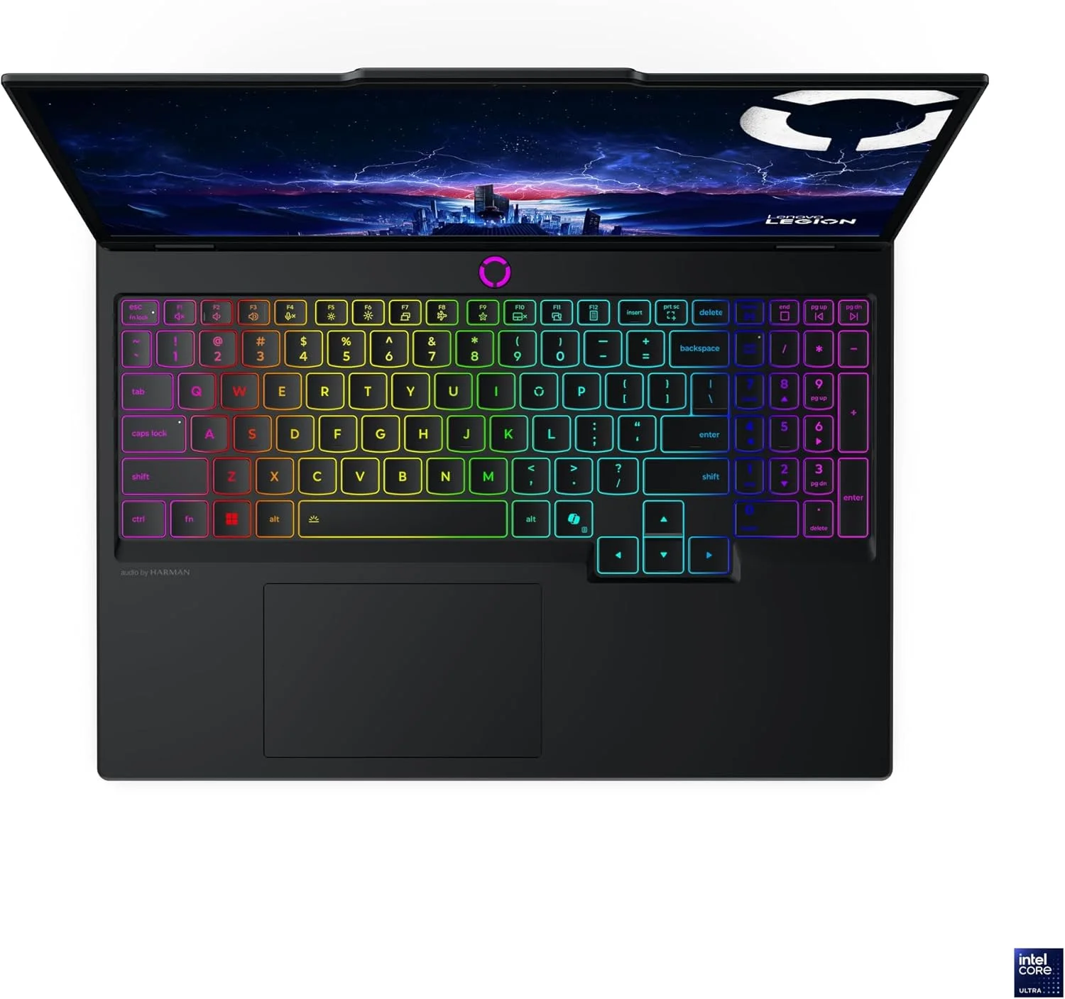 لپ تاپ گیمینگ هوش مصنوعی Lenovo Legion 5 15IRX10، صفحه نمایش 15.1 اینچی WQXGA OLED 165 هرتز، پردازنده Intel Core i9-14900HX، رم 32 گیگابایتی، SSD 1 ترابایتی، RTX 5070 8 گیگابایتی GDDR7، RGB EN-ARB، Win11، مشکی [83LY0032AX] + 2 سال Premium Care