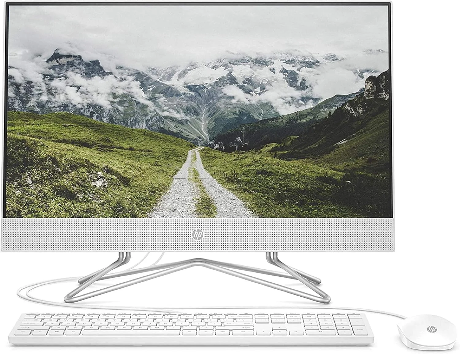 کامپیوتر همه کاره HP مدل 24-df0020na با صفحه نمایش 24 اینچ، ویندوز 10، پردازنده Intel i3، رم 4 گیگابایتی، حافظه SSD 256 گیگابایتی، FHD، سفید (ارتقا یافته)