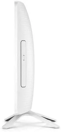 کامپیوتر رومیزی همه کاره HP 2018 با صفحه نمایش 19.5 اینچی HD+، پردازنده Intel Celeron J3060، حافظه 4 گیگابایتی، هارد دیسک 500 گیگابایتی، درایو DVD، کیبورد و ماوس سیمی، ویندوز 10 هوم - سفید برفی
