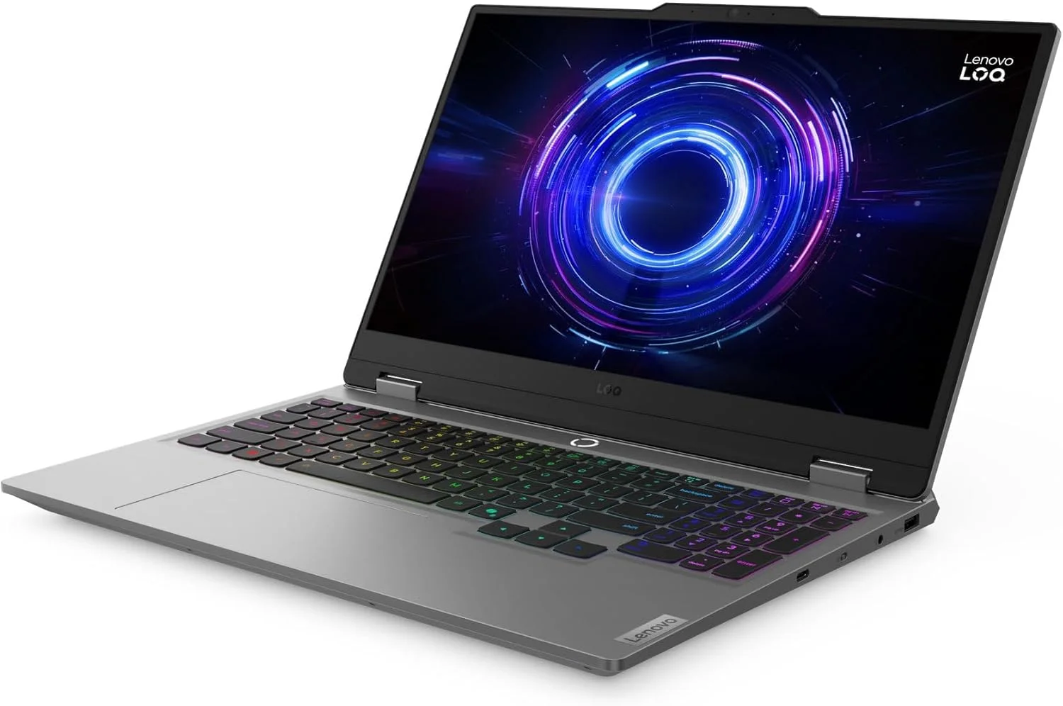 لپ تاپ گیمینگ Lenovo LOQ 15IRX10، صفحه نمایش 15.6 اینچی FHD IPS 144 هرتز، پردازنده Intel Core i7-13650HX، رم 24 گیگابایتی DDR5، حافظه SSD 512 گیگابایتی، کارت گرافیک GeForce RTX 5060 8GB، کیبورد ENG با نور پس زمینه سفید، خاکستری لونا لپ تاپ گیمینگ Lenovo LOQ 15IRX10، صفحه نمایش 15.6 اینچی FHD IPS 144 هرتز، پردازنده Intel Core i7-13650HX، رم 24 گیگابایتی DDR5، حافظه SSD 512 گیگابایتی، کارت گرافیک GeForce RTX 5060 8GB، کیبورد ENG با نور پس زمینه سفید، خاکستری لونا