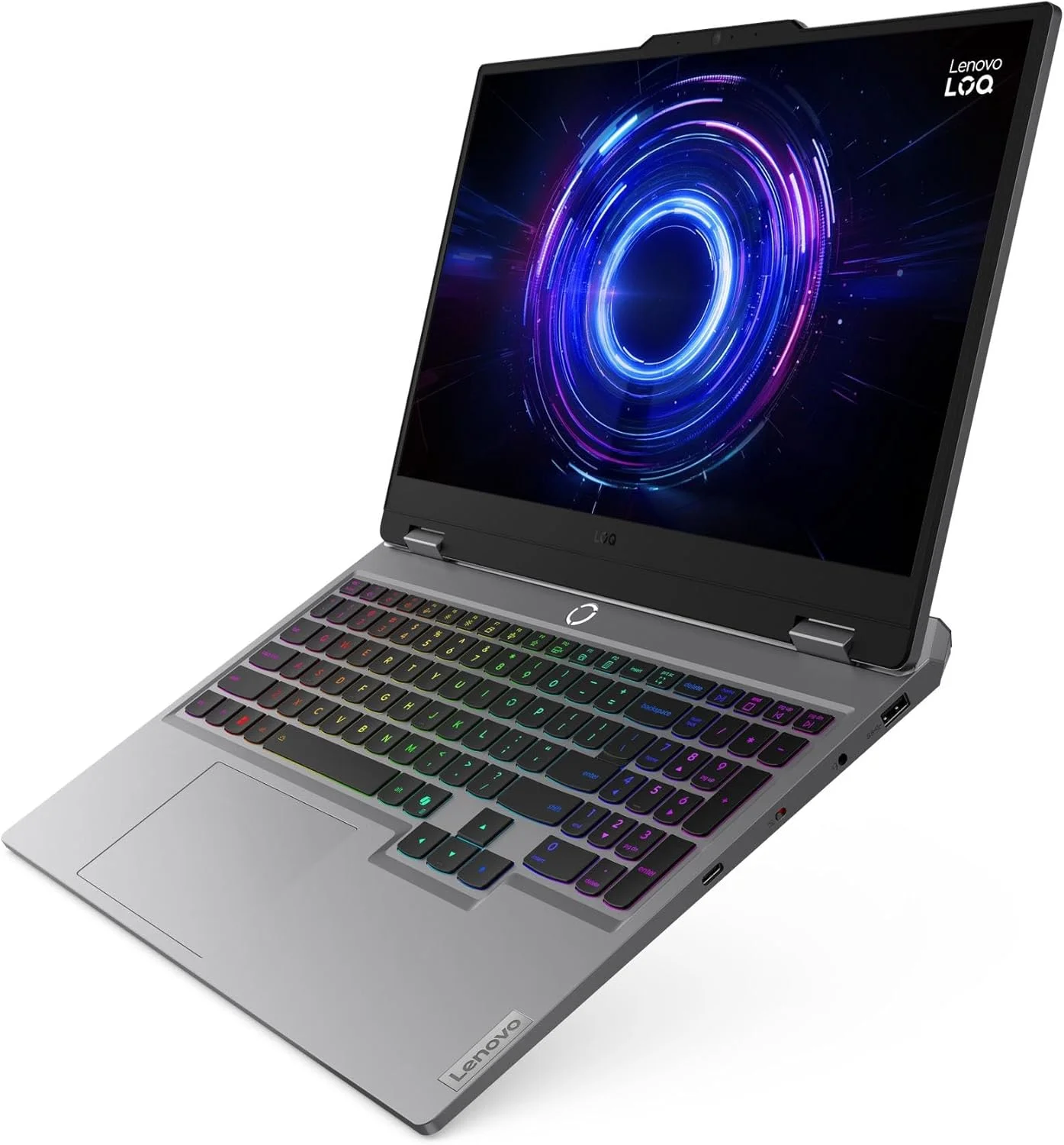 لپ تاپ گیمینگ Lenovo LOQ 15IRX10، صفحه نمایش 15.6 اینچی FHD IPS 144 هرتز، پردازنده Intel Core i7-13650HX، رم 24 گیگابایتی DDR5، حافظه SSD 512 گیگابایتی، کارت گرافیک GeForce RTX 5060 8GB، کیبورد ENG با نور پس زمینه سفید، خاکستری لونا لپ تاپ گیمینگ Lenovo LOQ 15IRX10، صفحه نمایش 15.6 اینچی FHD IPS 144 هرتز، پردازنده Intel Core i7-13650HX، رم 24 گیگابایتی DDR5، حافظه SSD 512 گیگابایتی، کارت گرافیک GeForce RTX 5060 8GB، کیبورد ENG با نور پس زمینه سفید، خاکستری لونا