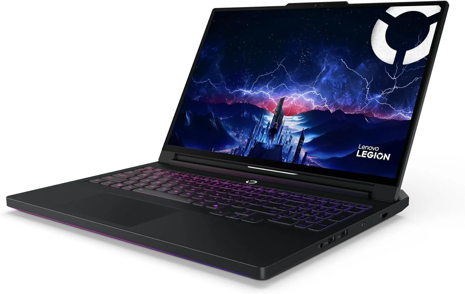 لپ تاپ لنوو Legion Pro 7 16IAX10H (2025) / پردازنده Intel Core Ultra 9-275HX / رم 64 گیگابایت / 2 ترابایت SSD / کارت گرافیک Nvidia RTX 5080 16GB GDDR7 / صفحه نمایش 16 اینچ WQXGA OLED 240Hz / ویندوز 11 پرو / مشکی اکلیپس / کیبورد RGB انگلیسی-عربی [83F5005GAX]