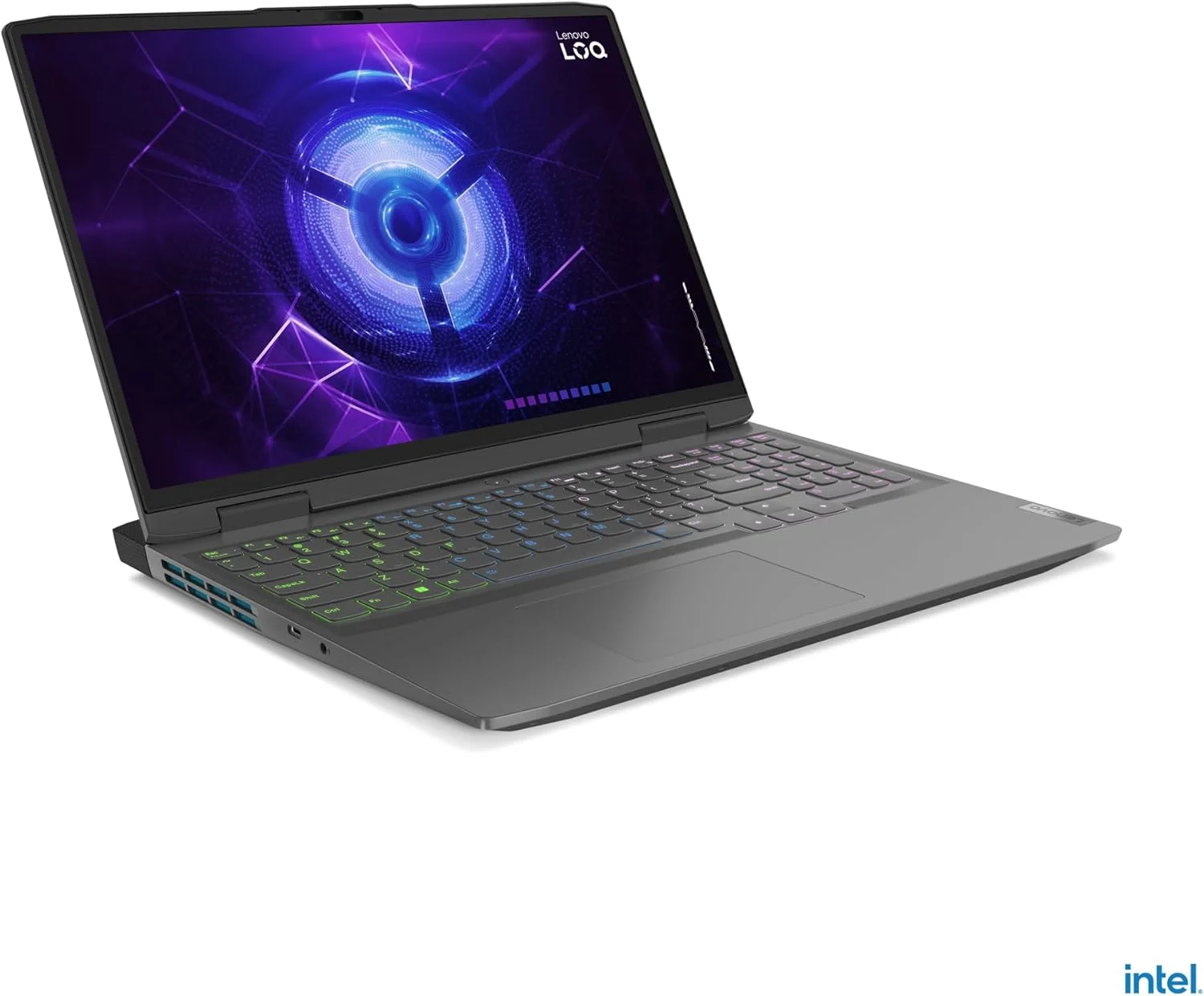 لپ تاپ Lenovo LOQ 16IRH8 به همراه کیبورد گیمینگ + ماوس + ماوس پد + هدست + پایه هدست، Intel i7-13620H، رم 32 گیگابایت - 1 ترابایت SSD، GeForce RTX 5060 8GB (ارتقا یافته)