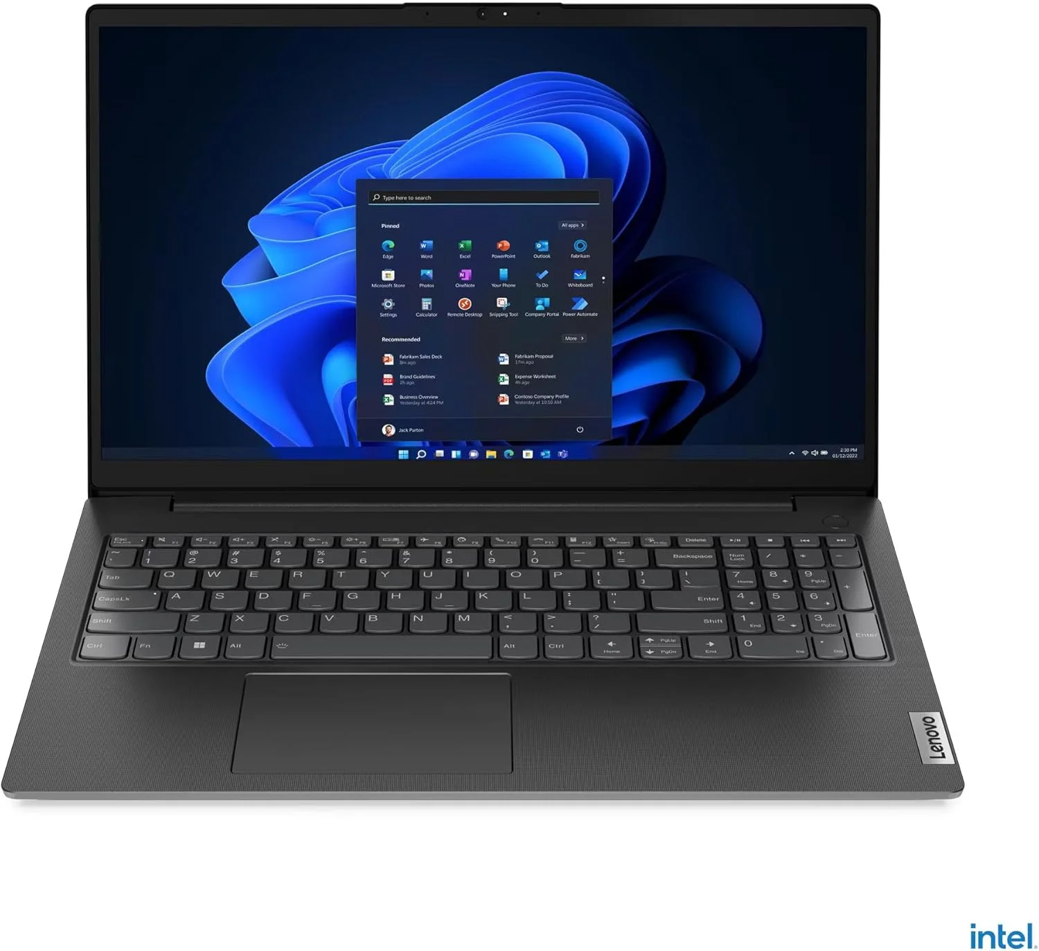 لپ تاپ تجاری لنوو V15 G4، صفحه نمایش 15.6 اینچی FHD، پردازنده نسل سیزدهم اینتل 10 هسته ای i7-1355U، رم 8 گیگابایتی، حافظه SSD NVME PCIe 512 گیگابایتی، دوربین HD با شاتر حریم خصوصی، Wi-Fi، HDMI، ویندوز 11، مشکی، 1 سال گارانتی (ارتقا یافته) لپ تاپ تجاری لنوو V15 G4، صفحه نمایش 15.6 اینچی FHD، پردازنده نسل سیزدهم اینتل 10 هسته ای i7-1355U، رم 8 گیگابایتی، حافظه SSD NVME PCIe 512 گیگابایتی، دوربین HD با شاتر حریم خصوصی، Wi-Fi، HDMI، ویندوز 11، مشکی، 1 سال گارانتی (ارتقا یافته)